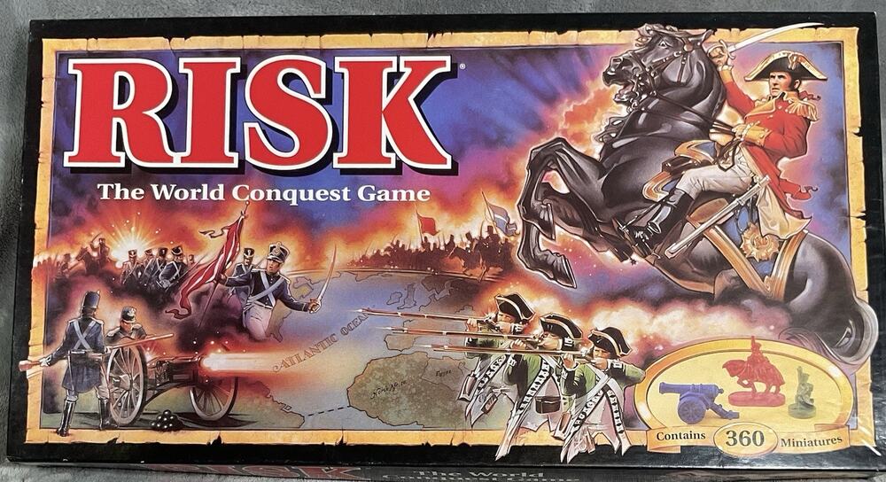 Vintage 1993 RISK Parker Brothers World Conquest Board Game